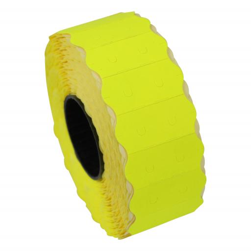 SATO S26 Fluorescent Yellow 26x12mm Price Gun Labels