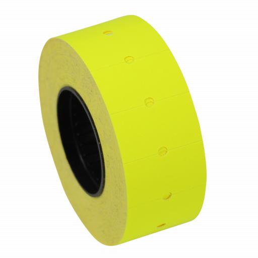 CT1 Fluorescent Yellow 22x12mm Price Gun Labels